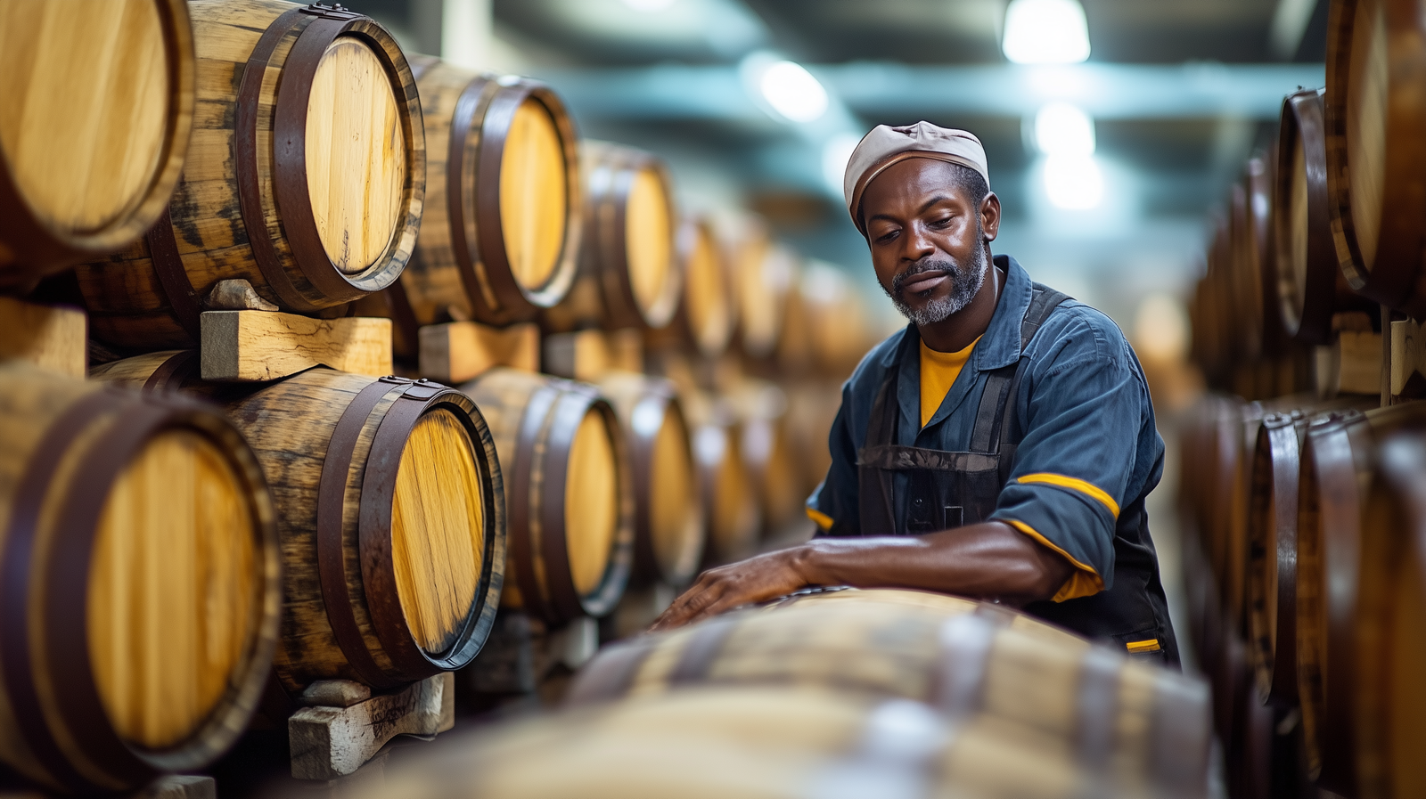 Rum distillery in Jamaica 